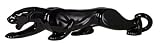 Haeger Potteries Black Panther Ceramic Sculpture