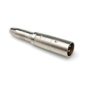 Hosa GXJ-235 Balanced 1/4" Female to XLR Male Adaptor