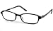 UrbanSpecs Readers Full Readers (Women) Reading Glasses - R2901 Crystal Black