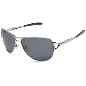 Oakley Women's Hinder Polarized Aviator Sunglasses