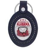 Large College Large Key Chain - Alabama Crimson Tide