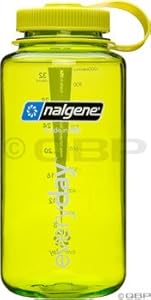 Nalgene 32 oz Tritan Wide Mouth Loop Top Water Bottle - Spring Green