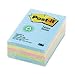 3M 660-RP-A 3M Recycled Post-it Notes, 4 x 6, Four Pastel Colors, Five 100-Sheet Pads/Pack
