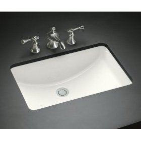 KOHLER K-2214-0 Ladena Undercounter Lavatory, White