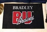 Bradley University Braves 20x30 inch Starter Rugs/Floor Mats