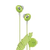 ILUV The Bean: In-ear Stereo Earphone with Volume Control - Green - iEP311GRN