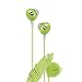 ILUV The Bean: In-ear Stereo Earphone with Volume Control - Green - iEP311GRN