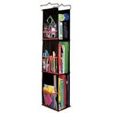 LockerWorks Hanging Locker Organizer Black/red