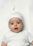 Rabbit Skins Infant Baby Rib Knotted Cap