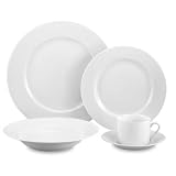 Williams-Sonoma WS Apilco Beaded Hemstitch 20-Piece Set by Williams-Sonoma