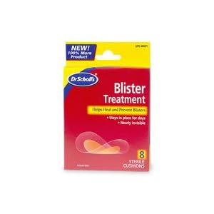 Dr. Scholl's Blister Treatment, Sterile Cushions 8 ea by Dr. Scholl's