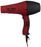 HOT TOOLS HT2000SH Bella 2000 Soft Grip Ionic Dryer, Red/Black