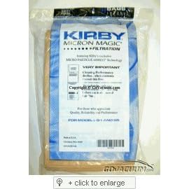 Kirby G4 & G5 Vacuum Cleaner Bags - 9 Pack. Kirby Part # 197394A