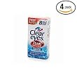 Clear eyes tears + redness relief liquid gel, 0.5-Ounce Bottles (Pack of 4)