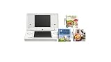Nintendo DSi White Games Console + 3 Games Bundle