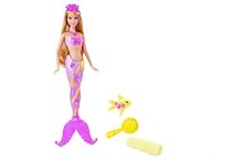 BARBIE Splash & Style Mermaid Doll with Angel Fish