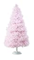 Pink Feather 36" Tall Artificial Christmas Tree