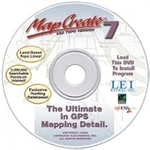 Lowrance Mapcreate U.S.A. Map CD-ROM (Windows) (Bundle)