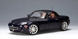 Mazda MX-5 Roadster With Retractable Roof 2006 (LHD / US Version) (Stormy Blue) 1:18 Autoart Diecast Car Model