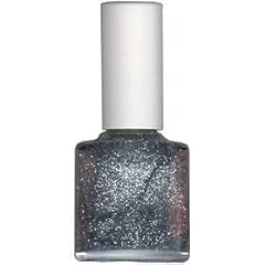 Nagellack, Glitter-Silber 8ml Flasche