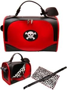 Pet Flys Dog Carrier Happy Pirates - Small Size