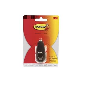 3M Command FC11-ORB Forever Classic Small Metal Hook, Oil Rubbed Bronze by 3M COMPANY