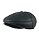 Zavelio Men's Leather Shearling Sheepskin 5 Panel Ivy Driving Cap