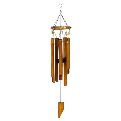 Grasslands Road World Garden Bamboo Ceramic Bead Windchime