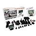 Front Rear 8 Sensor Back Up Sensor System W/ Lcd Display