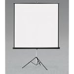 Portable Tripod Projection Screen with Keystone Eliminator