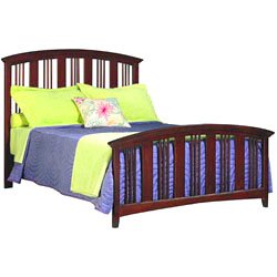 genAmerica Classic Cherry Full Spindle Bed 