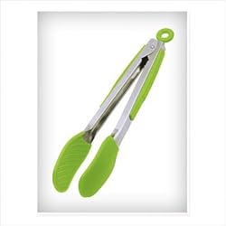 Progressive International 12 Inch Silicone Gripper Tongs, Colors may Vary