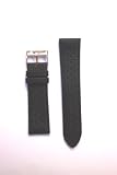 20MM Black Racing Tag Heuer Style Leather Watchband