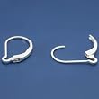 2 Leverback Earwires Sterling Silver Earrings Jewelry