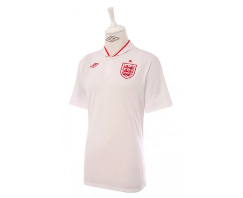 Umbro England Heim-Trikot Herren EM2012 Farbe: weiß/rot, Größe: 40