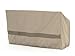 Covermates Outdoor Sofa Loveseat Cover - Water Resistant Polyester, Drawcord Hem, Mesh Vents, Seating and Chair Covers, 58W x 40D x 40H, Khaki