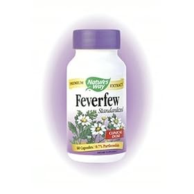Feverfew Extract 60 Caps (Tanacetum parthenium) - Nature's Way