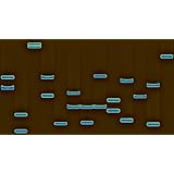 DNA Art 28" X 50" Canvas | Customized Sapphire Painting Style Home Décor