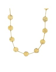 Long Luscious Links Fancy 14K Gold Necklace