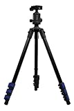from Hahnel Hahnel Triad 40 Lite Professional Light Weight Aluminium Alloy 4-Section Tripod with 360 Lock-in System Ball Head and Free Carrying Case Model Triad 40 lite