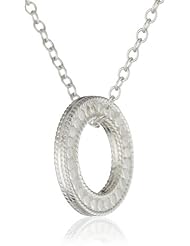 Anna Beck Designs "Gili" Sterling Silver Circle of Life Charity Necklace