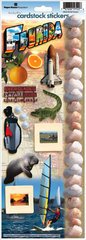 Paper House Travel Cardstock Stickers, Florida 