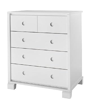 BabyEarth : King Parrot 4 drawer Chest - White : Baby & Toddler > Nursery > Wardrobes & Dressers
