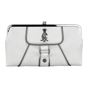 Buy Ladies Zahara Silver PVC Opera Clutch: Silver Clutch by Christian Audigier