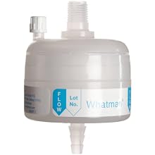 Whatman 6707-3612 Polycap HD 36 Polypropylene Capsule Filter with USP Class VI Non-Sterile, 60 psi Maximum Pressure, 0.45 Micron