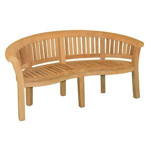 Jewels of Java Teak Half Moon Bench