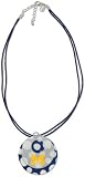 Michigan Wolverines Capiz Double Shell Cord Necklace