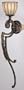 Fine Art Lamps Belgian Manoir 216550 1-LT 60w (30"H x 5"W) Torchiere Lighting in Brussels Patina