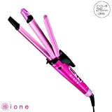 テスコム マイナスイオン2WAYヘアアイロン 26mmコテ カール＆ストレートアイロンIPM70-P（ピンク）の画像