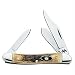 Medium Stockman, Ruger, Burnt Stag, 3 Blades